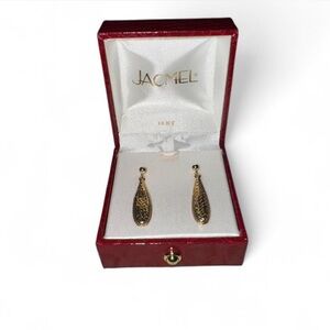 Jacmel- Vintage 14KT Gold Earrings